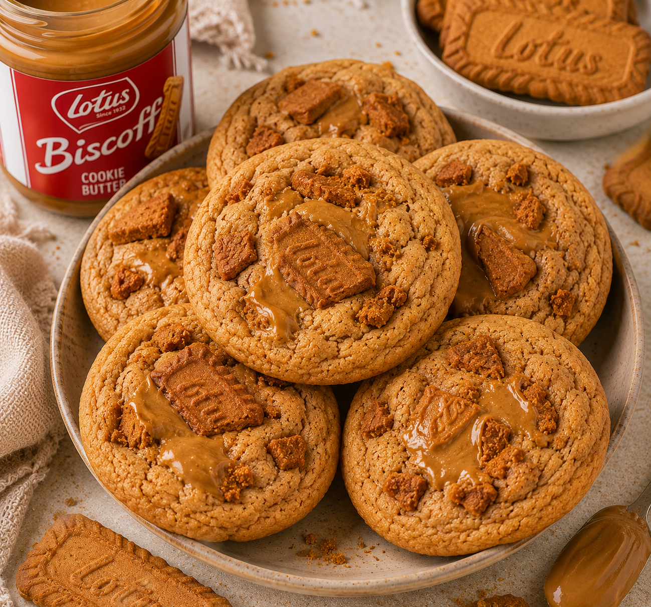 Biscoff Cookie Butter Cookie