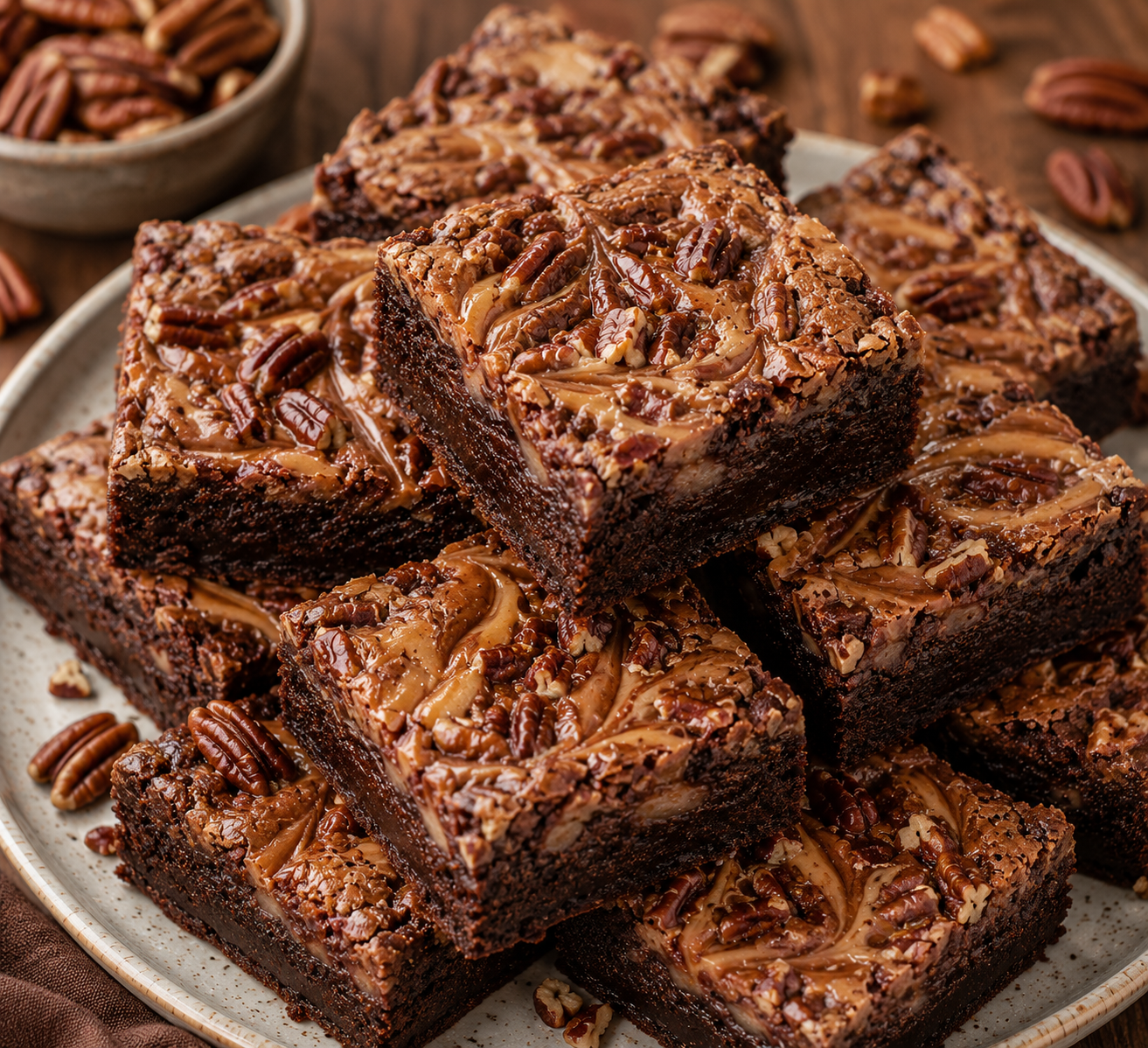 Jumbo Pecan Swirl Brownie