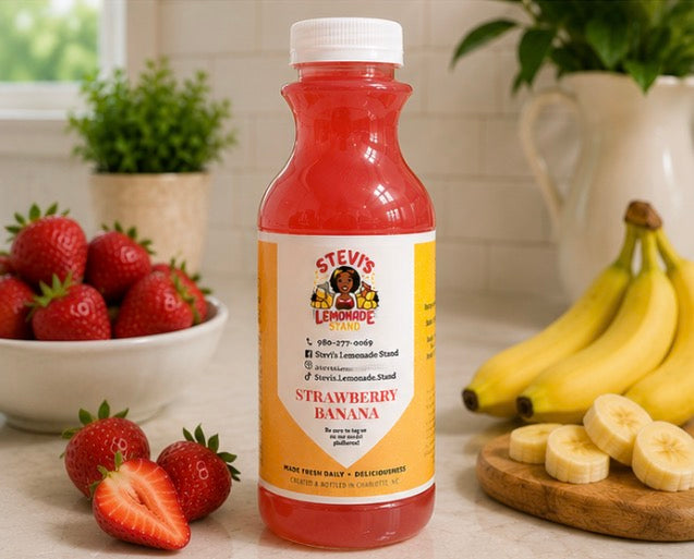 Strawberry Banana Lemonade