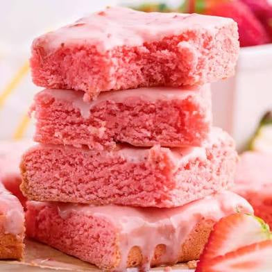 Strawberry Crunch Brownie