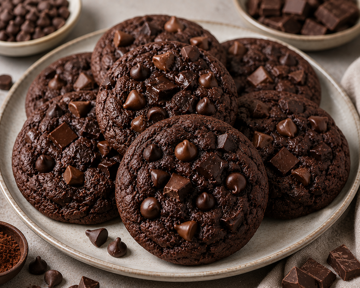 Triple Chocolate Cookie