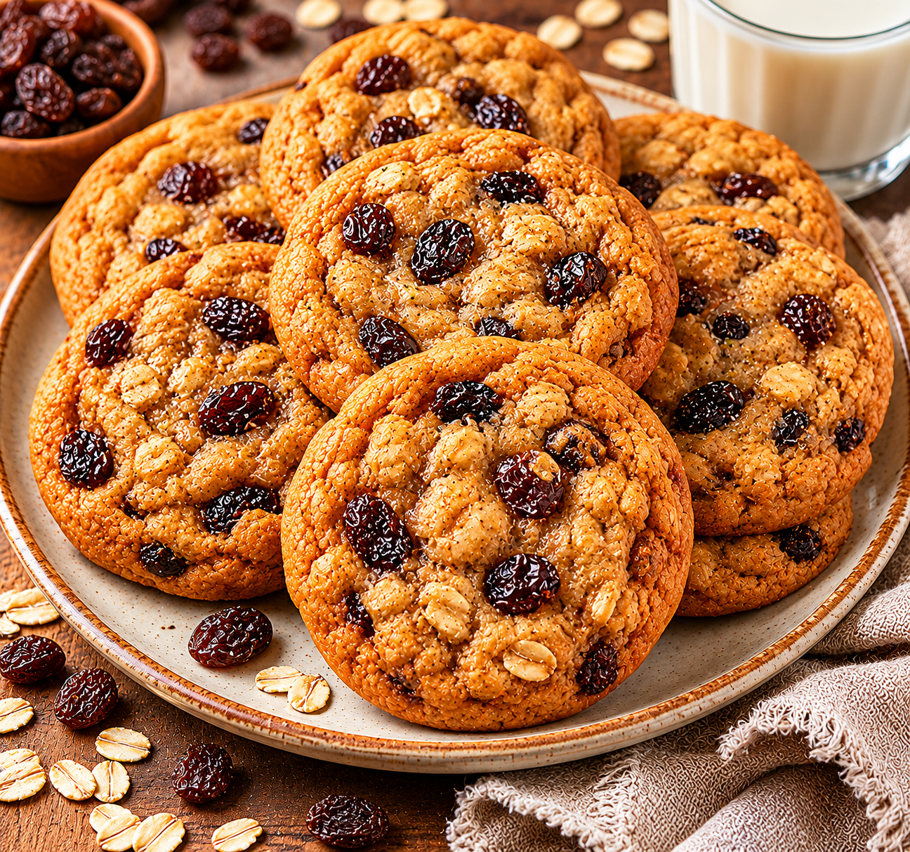Oatmeal Raisiin Cookie