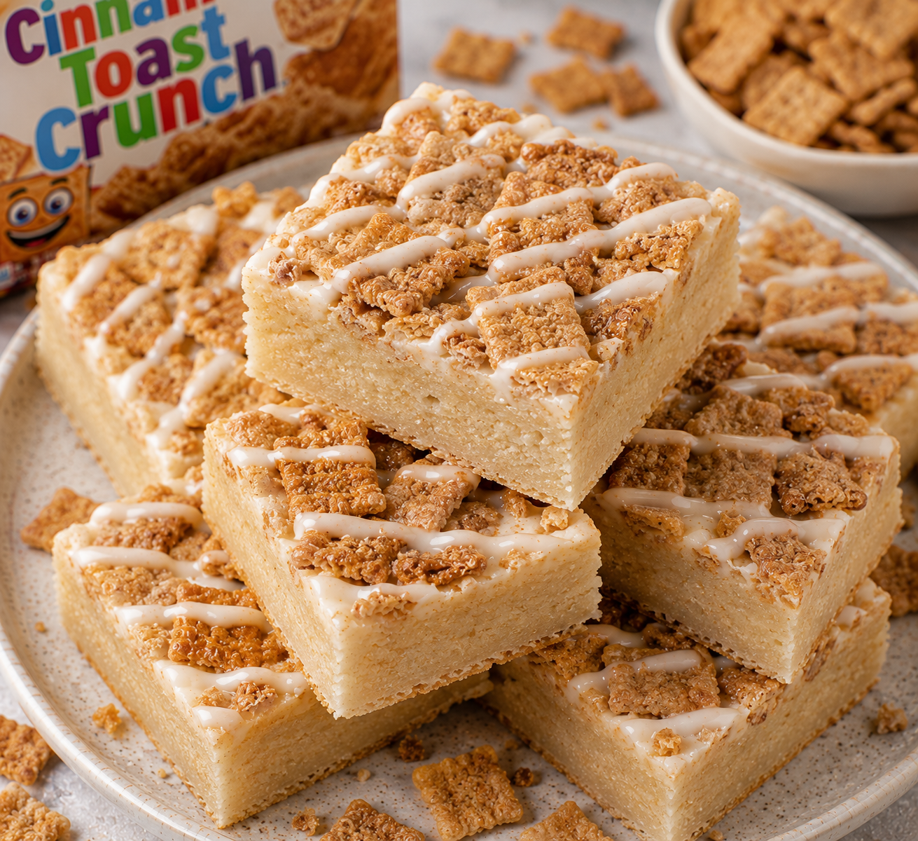 Jumbo Cinnamon Toast Crunch Brownie