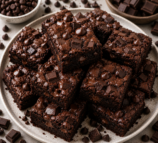 Jumbo Triple Chocolate Brownie