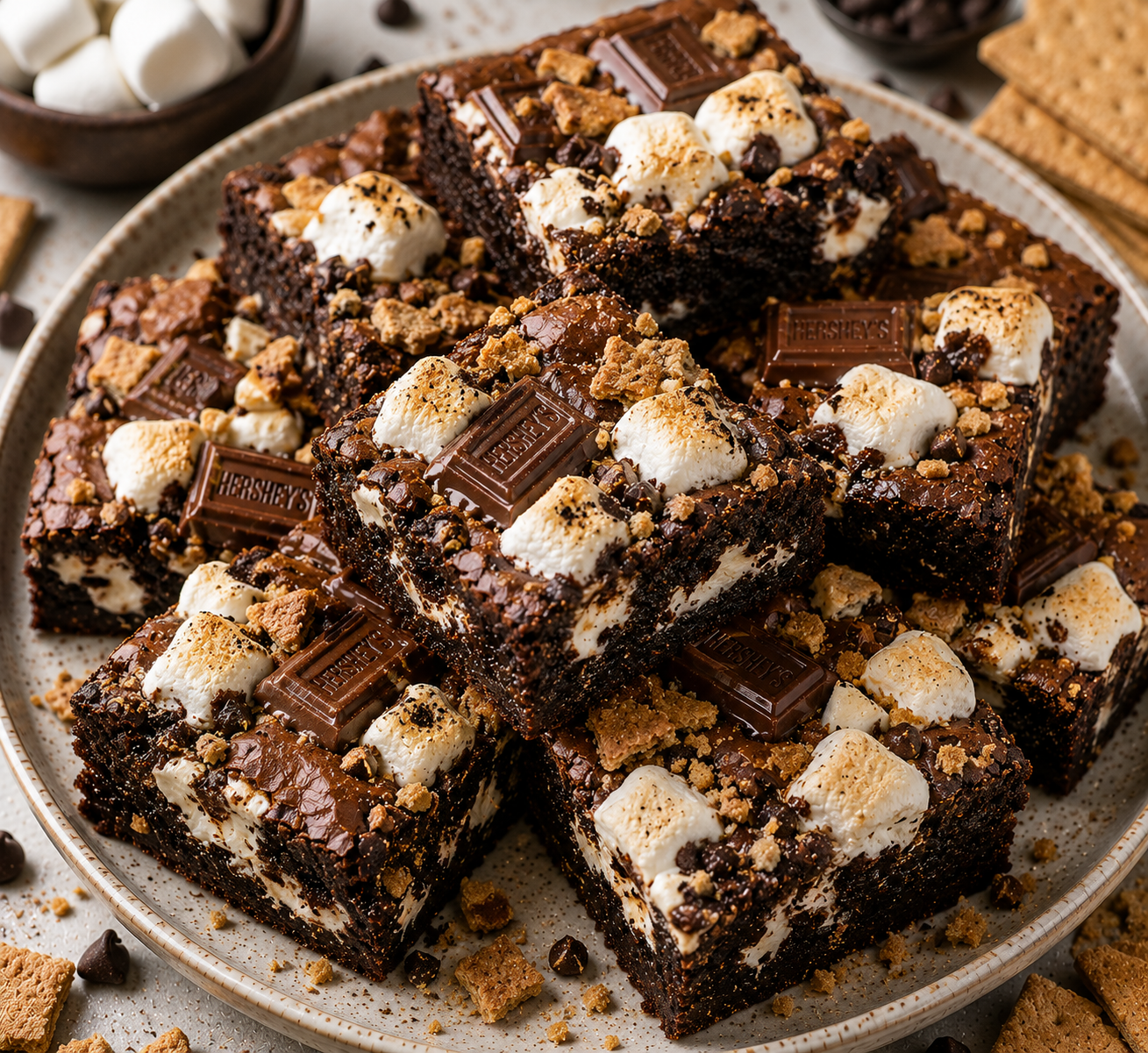 Jumbo S’mores Brownie